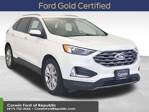 Certified 2022 Ford Edge Titanium image 1