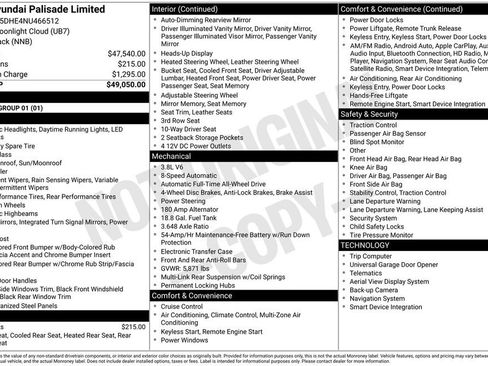 Used 2022 Hyundai Palisade Limited image 15