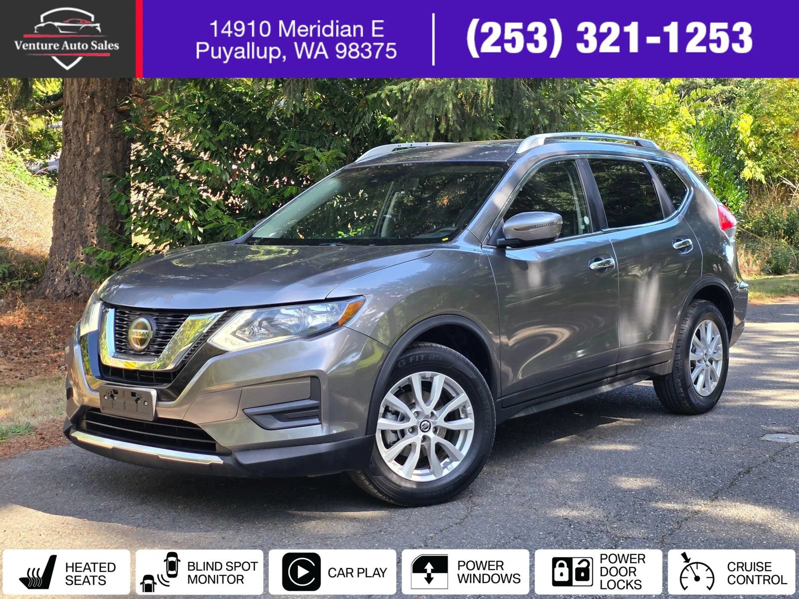 Used 2019 Nissan Rogue SV FWD image 1