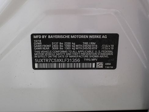 Used 2019 BMW X3 sDrive30i RWD image 53