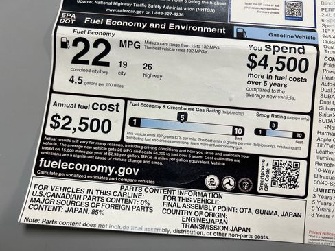 Used 2023 Subaru WRX Limited image 33