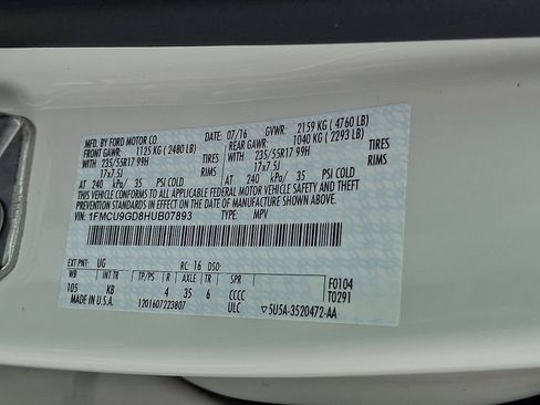 Used 2017 Ford Escape SE AWD/4WD image 28