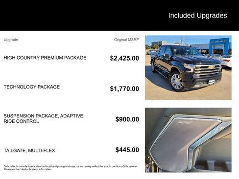 Used 2023 Chevrolet Silverado 1500 High Country w/ High Country Premium Package image 5
