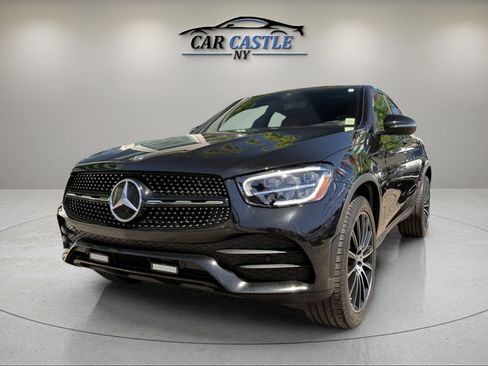 Used 2020 Mercedes-Benz GLC 300 4MATIC Coupe w/ AMG Line image 2