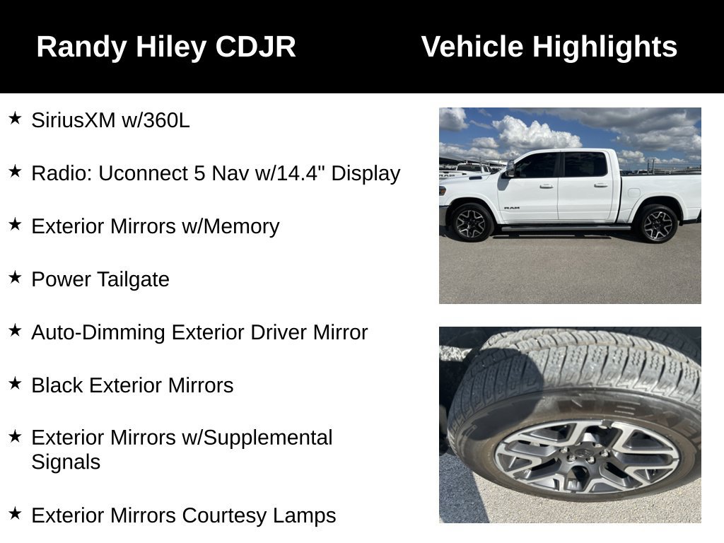 Used 2025 RAM 1500 Laramie AWD/4WD image 10