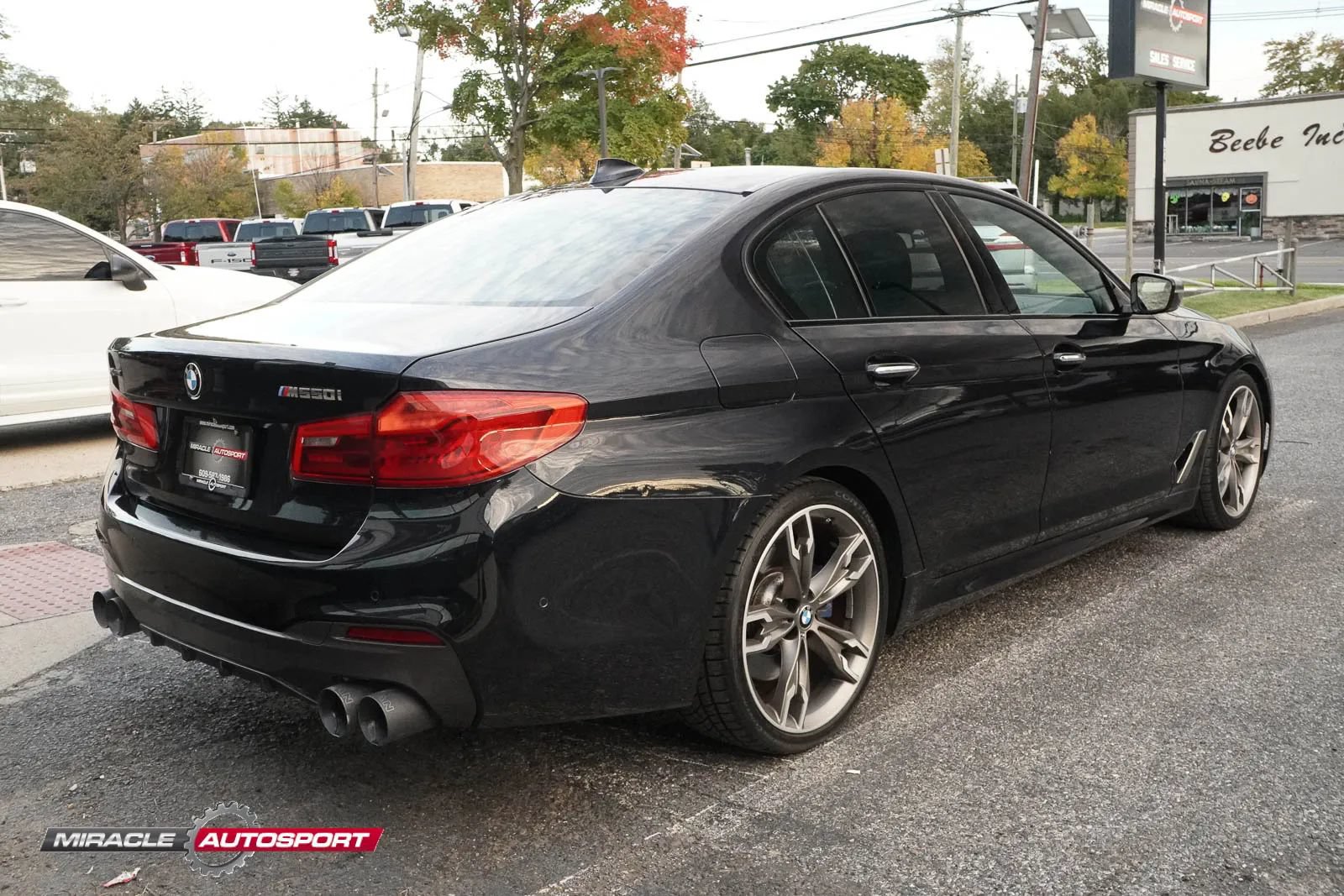 Used 2018 BMW M550i xDrive AWD/4WD image 7