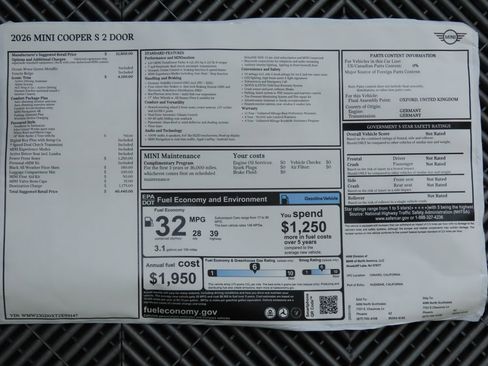 New 2026 MINI Cooper S image 9