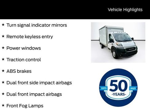 Used 2021 RAM ProMaster 3500 w/ Convenience Group FWD image 21