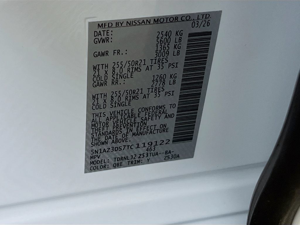 New 2026 Nissan Murano Platinum w/ Cargo Package AWD/4WD image 26