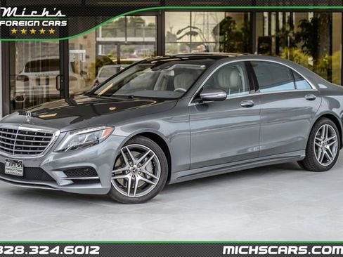Used 2017 Mercedes-Benz S 550 4MATIC Sedan image 1
