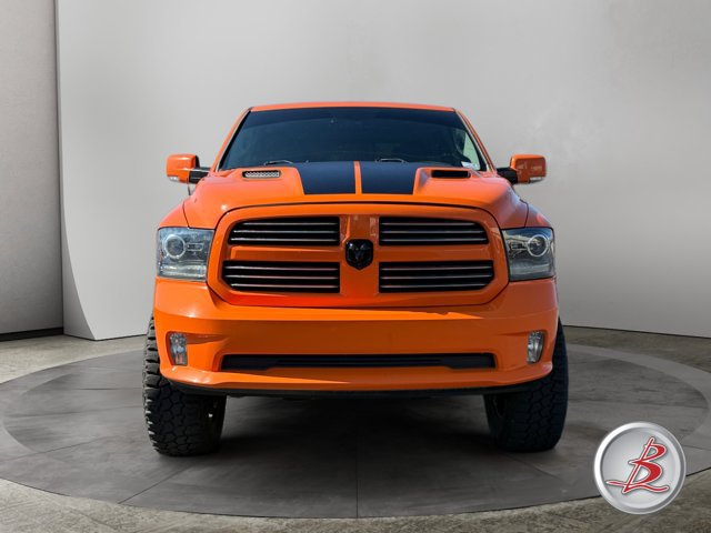 Used 2017 RAM 1500 Sport w/ Ignition Orange Sport Package AWD/4WD image 2