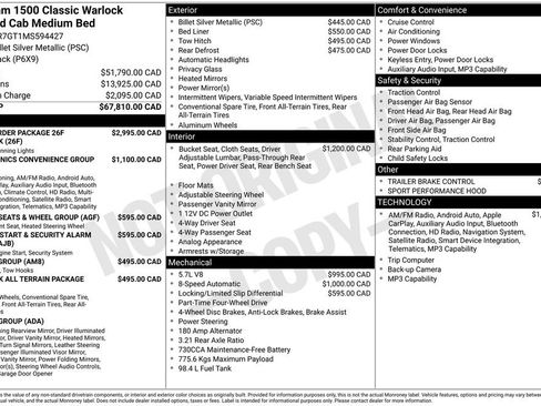 Used 2021 RAM 1500 Classic Warlock AWD/4WD image 33