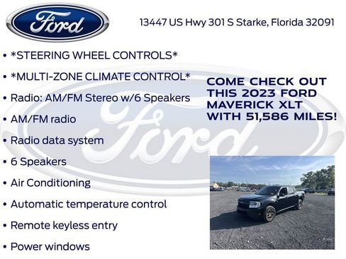 Used 2023 Ford Maverick XLT w/ XLT Luxury Package FWD image 15