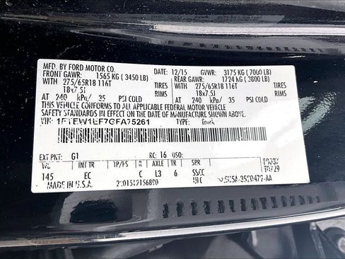 Used 2016 Ford F150 Lariat w/ Trailer Tow Package image 21