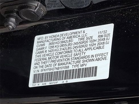 Certified 2022 Honda Pilot Special Edition image 25