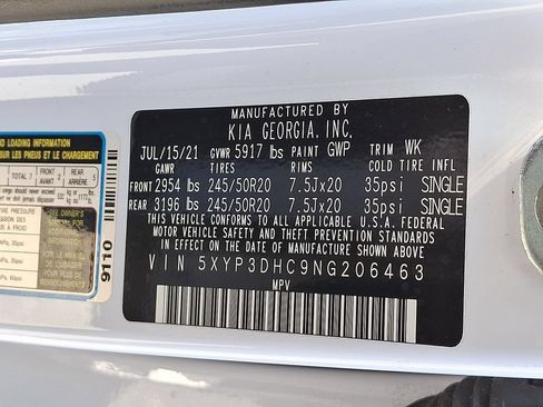 Used 2022 Kia Telluride EX w/ EX Premium Package AWD/4WD image 27