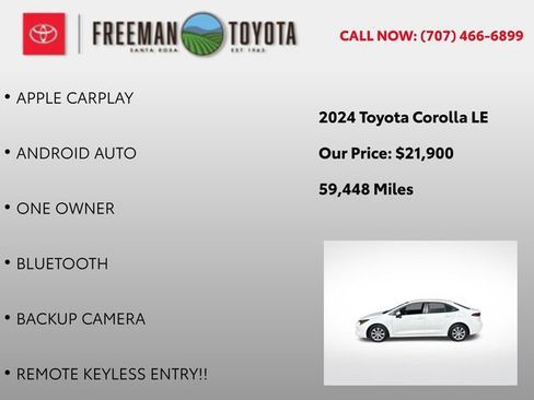 Used 2024 Toyota Corolla LE FWD image 5