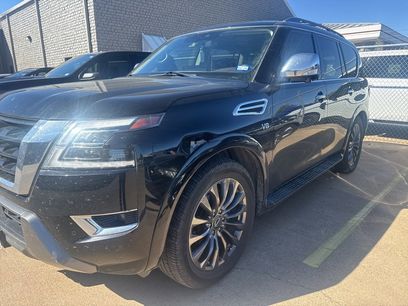 Used 2021 Nissan Armada Platinum w/ Captain's Chairs Package