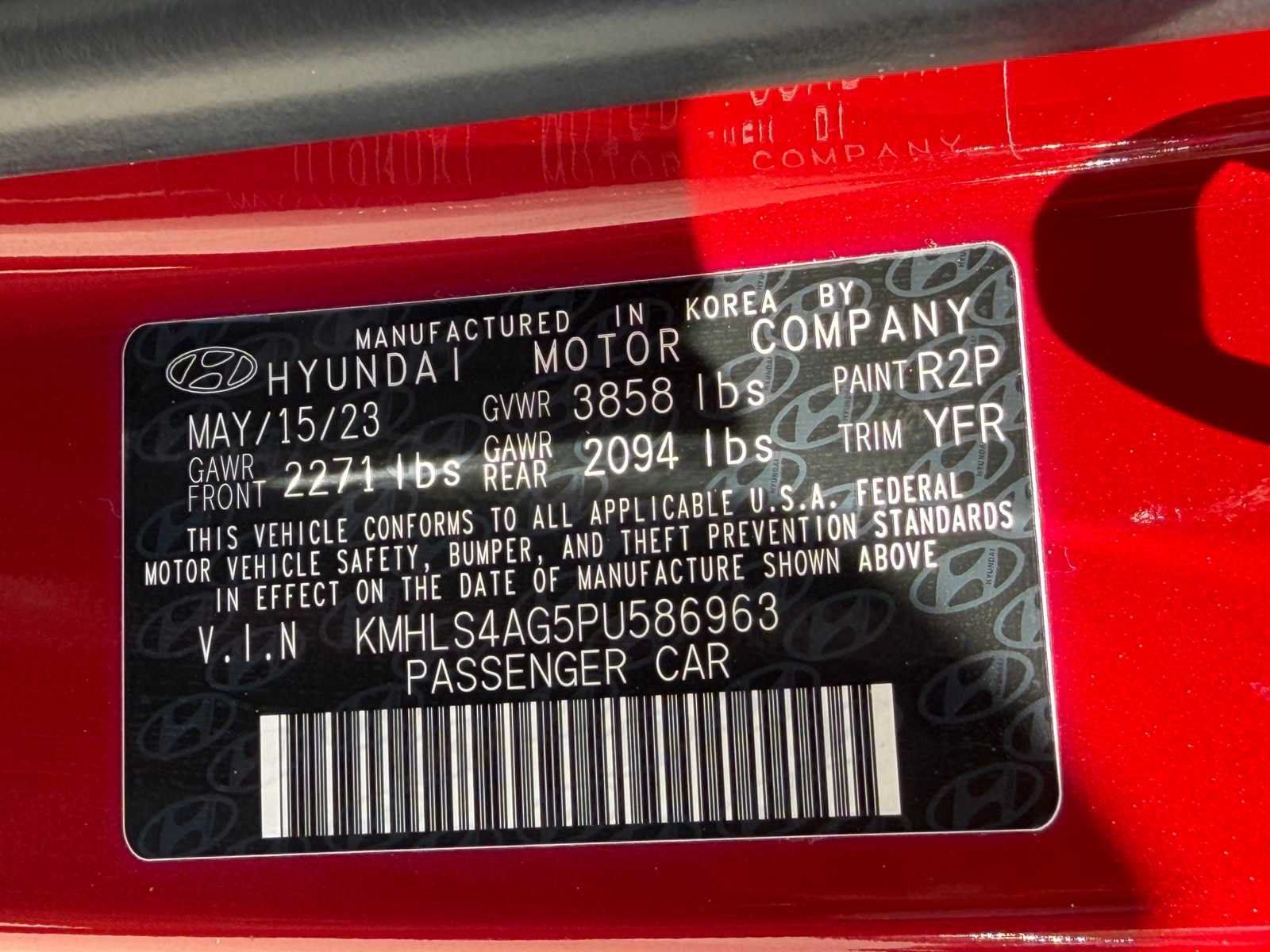 Used 2023 Hyundai Elantra SEL w/ Convenience Package FWD image 36