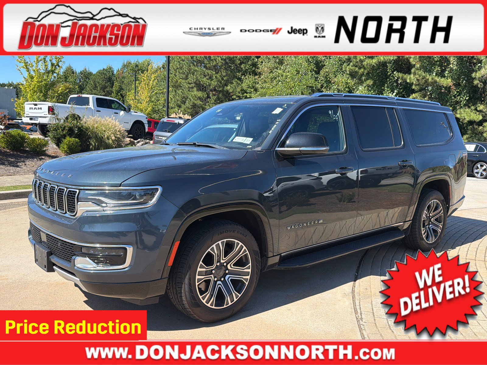 Used 2024 Jeep Wagoneer L Series II w/ Flexible Seating Group AWD/4WD image 1