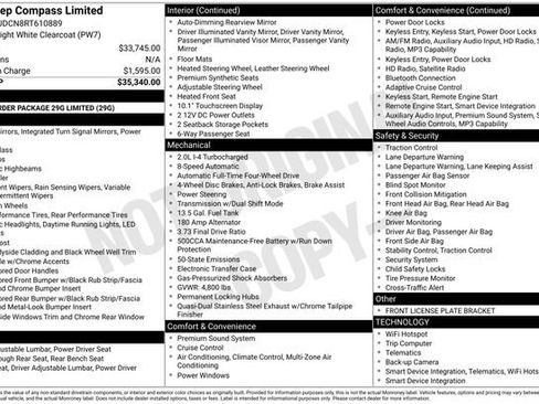 Certified 2024 Jeep Compass Limited AWD/4WD image 4