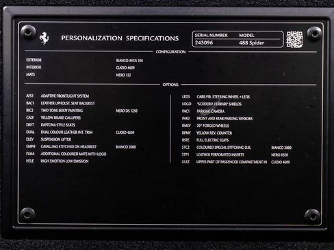 Certified 2019 Ferrari 488 Spider image 60