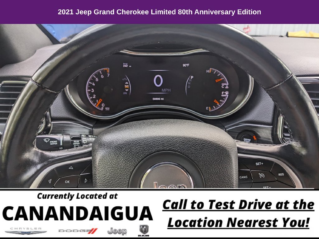 Used 2021 Jeep Grand Cherokee Limited w/ Quick Order Package 28K 80th AWD/4WD image 16