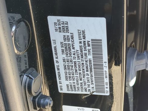 Used 2021 Honda Pilot Black Edition image 58