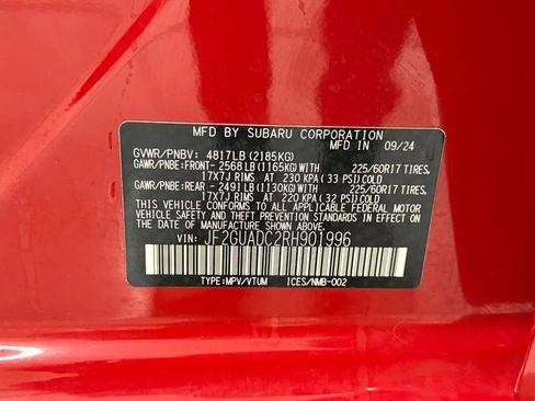 Used 2024 Subaru Crosstrek 2.0i Premium image 26