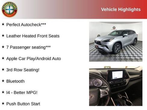 Used 2023 Toyota Highlander XLE AWD/4WD image 2