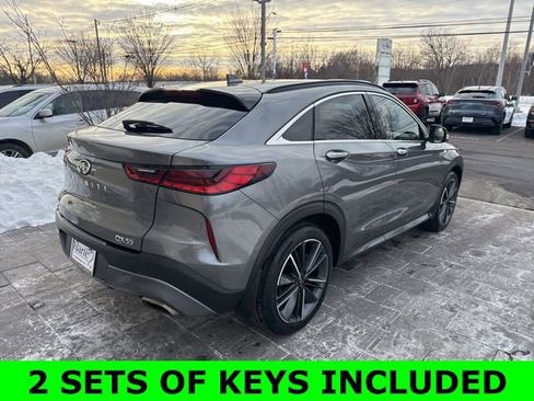 Certified 2023 INFINITI QX55 Luxe w/ Cargo Package image 7