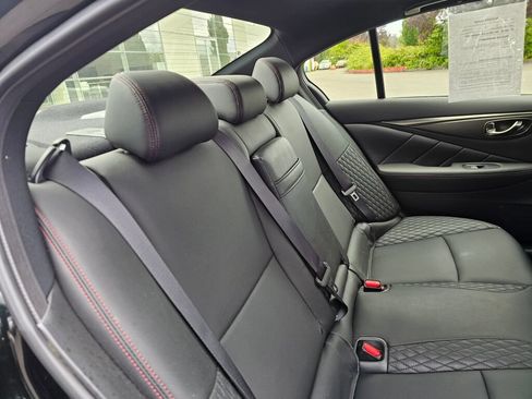 Used 2023 INFINITI Q50 Red Sport 400 w/ Black Opal Edition AWD/4WD image 16