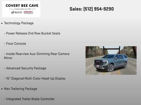 New 2026 GMC Yukon XL AT4 w/ AT4 Premium Plus Package AWD/4WD image 18