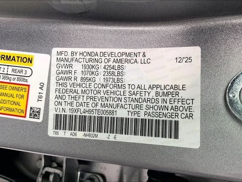 New 2026 Honda Civic Sport Touring image 20