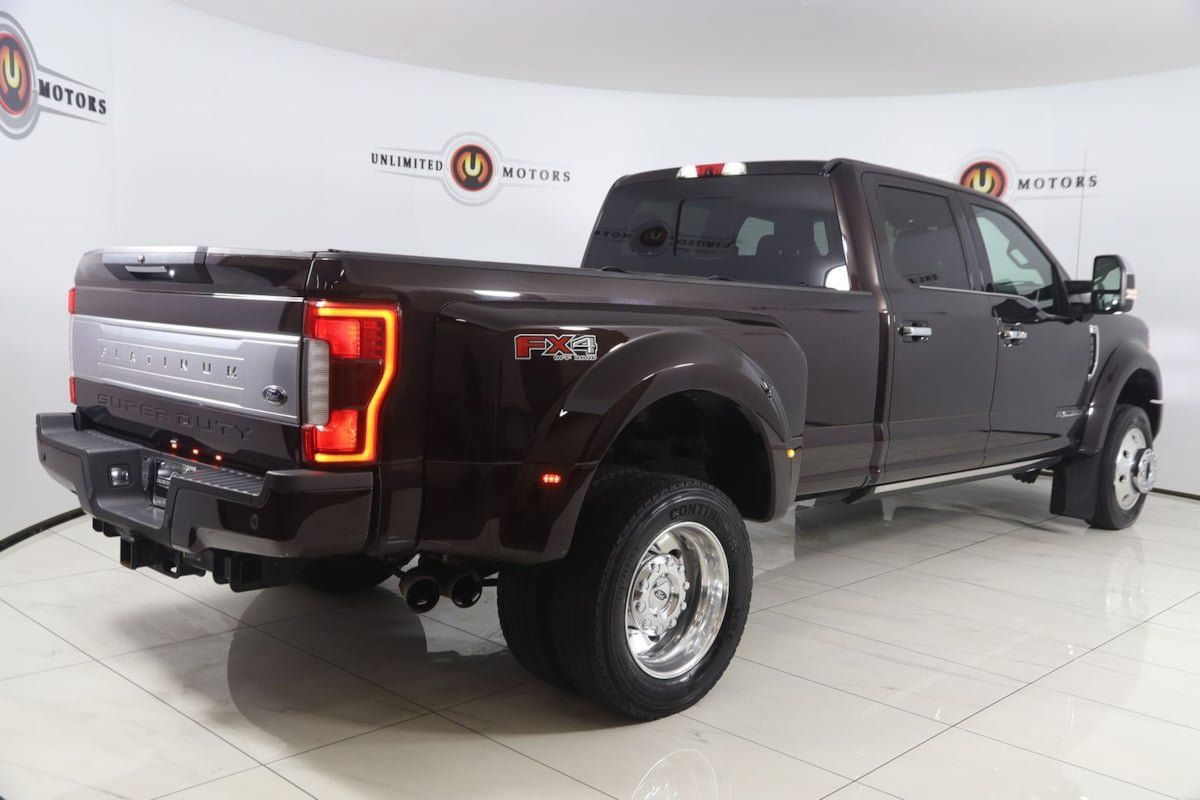 Used 2019 Ford F450 Platinum w/ Platinum Ultimate Package AWD/4WD image 3