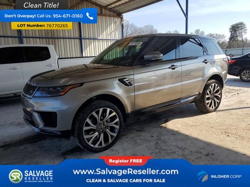 Used 2018 Land Rover Range Rover Sport HSE AWD/4WD image 1
