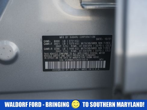 Used 2022 Subaru Ascent Limited w/ Technology Package image 48