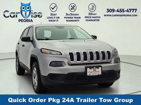 Used 2015 Jeep Cherokee Sport w/ Trailer Tow Group FWD image 1