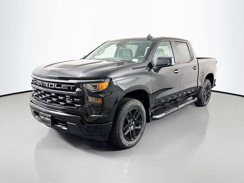 New 2026 Chevrolet Silverado 1500 Custom w/ Turbomax Blackout Package image 3
