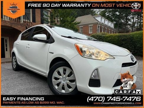 Used 2013 Toyota Prius C One FWD image 6