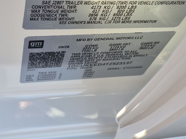 New 2026 Chevrolet Silverado 1500 RST w/ All Star Edition Plus AWD/4WD image 38