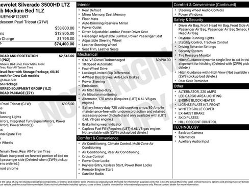 Certified 2022 Chevrolet Silverado 3500 LTZ AWD/4WD image 3