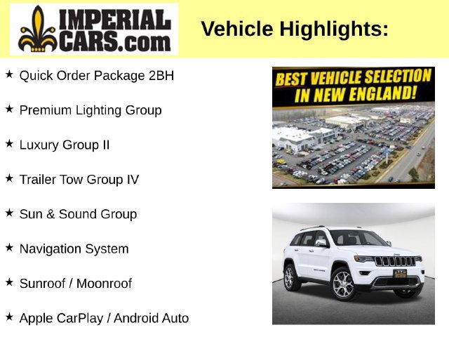 Used 2021 Jeep Grand Cherokee Limited w/ Luxury Group II AWD/4WD image 8