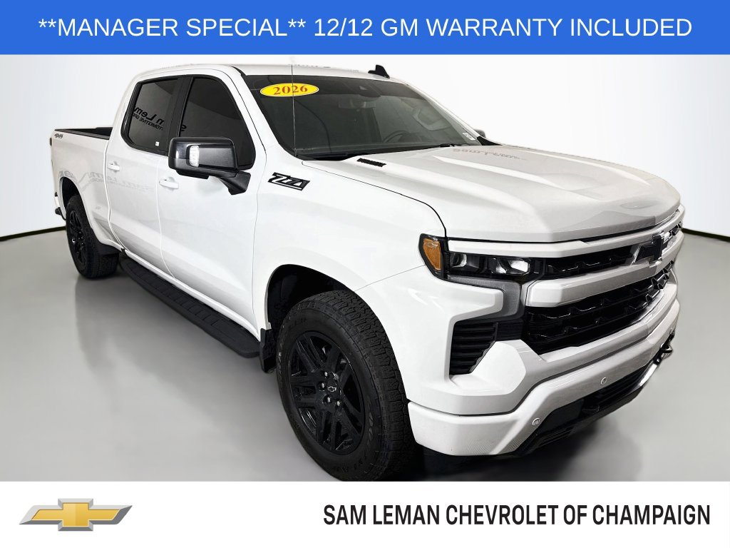 Used 2026 Chevrolet Silverado 1500 RST w/ RST All Star Premium Package AWD/4WD image 1