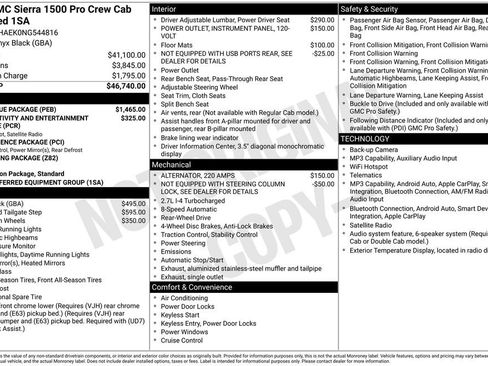 Used 2022 GMC Sierra 1500 Pro w/ Pro Value Package RWD image 41