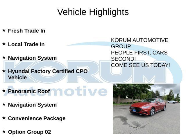 Used 2023 Hyundai Sonata SEL w/ Convenience Package FWD image 4