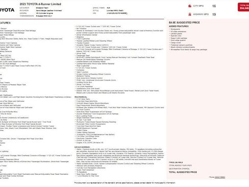 Used 2023 Toyota 4Runner Limited image 4