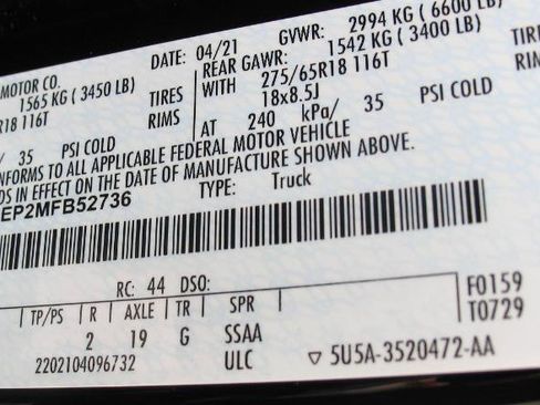 Used 2021 Ford F150 XLT w/ Equipment Group 302A High AWD/4WD image 61