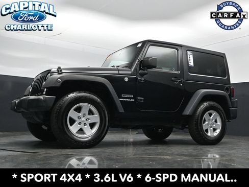 Used 2017 Jeep Wrangler Sport w/ Quick Order Package 23S AWD/4WD image 19