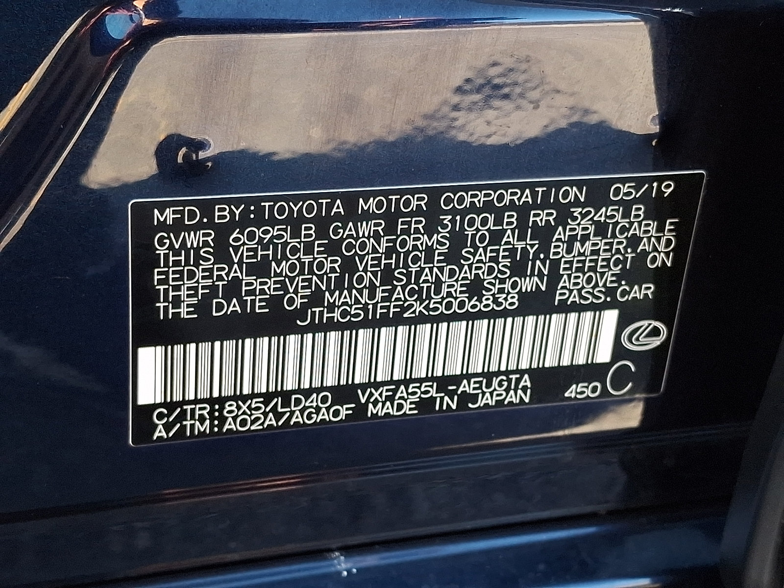 Used 2019 Lexus LS 500 AWD w/ Accessory Package (Z2) image 27